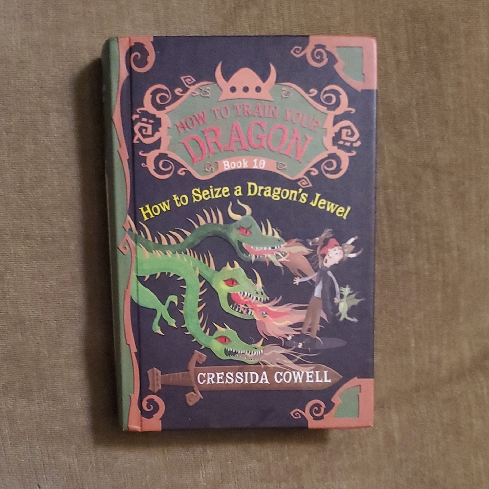 VINTAGE How to Train Your Dragon Book 10